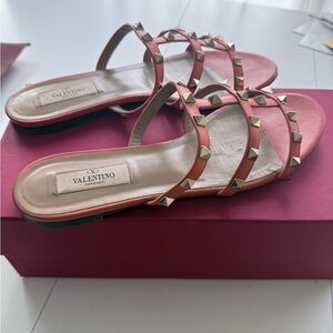 Valentino Garavani Coral Studded Sandals